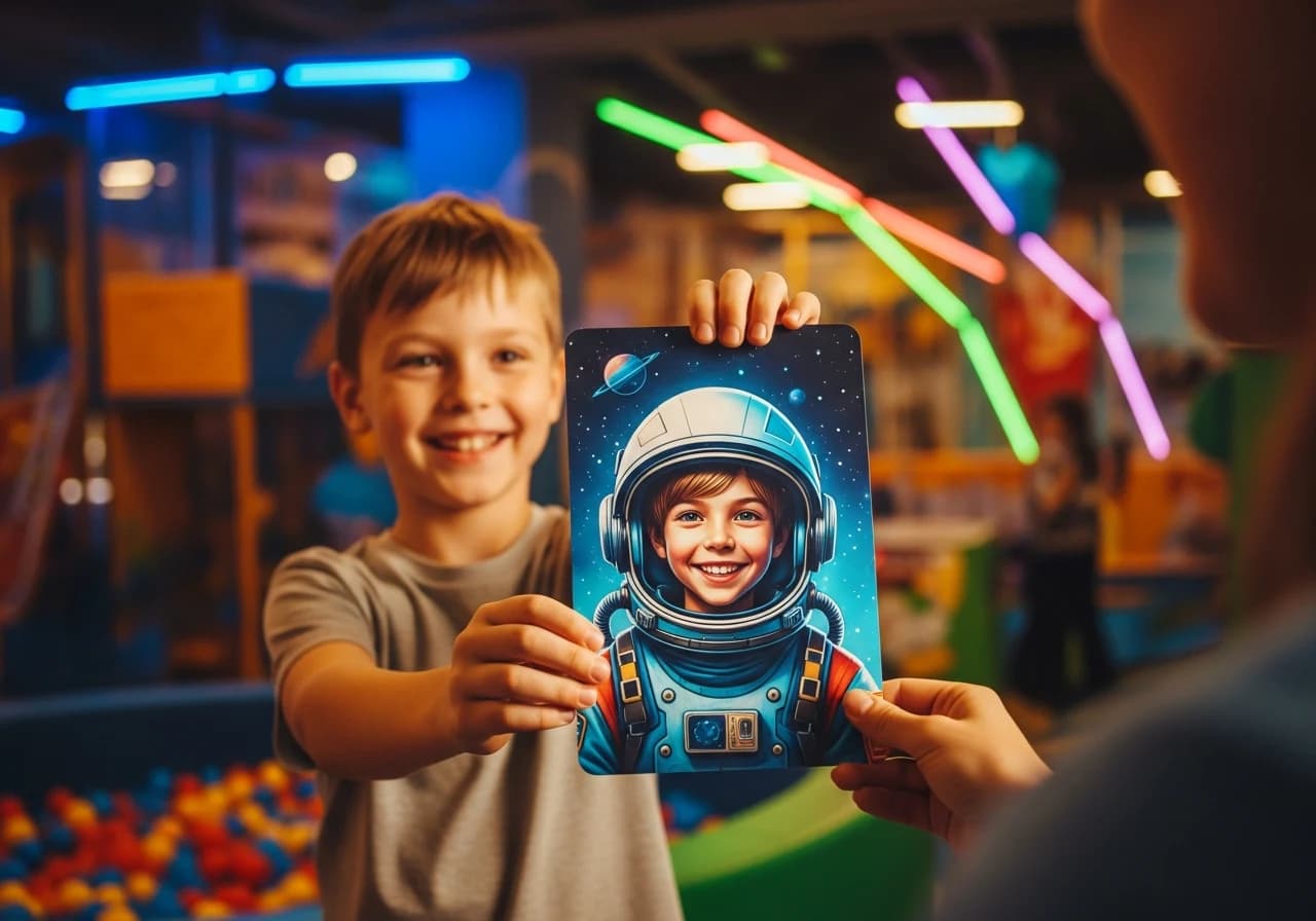 Интерактивная игра на стене
